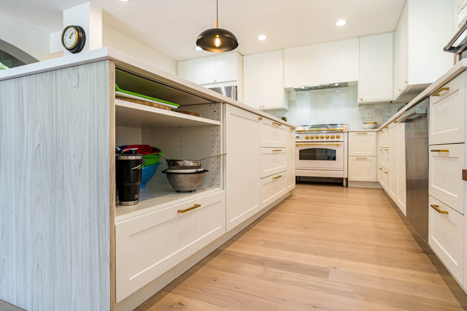Oak kitchen